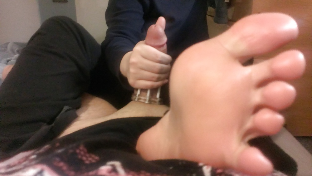 Footjob out of Chastity Foot Fetish Photoset #22972272