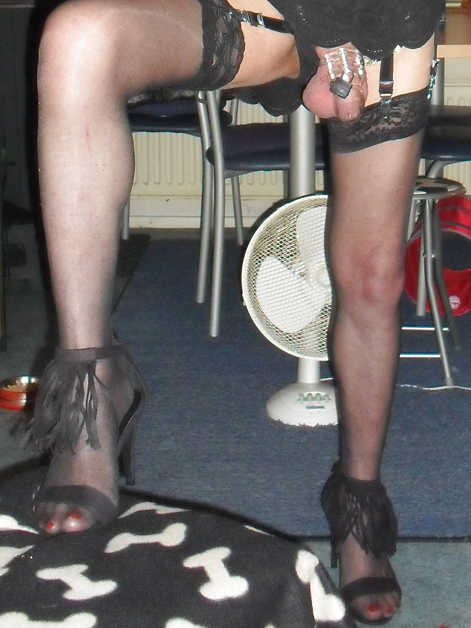 Ruby in chastity -  taken by keyholder sis Denise #33229890