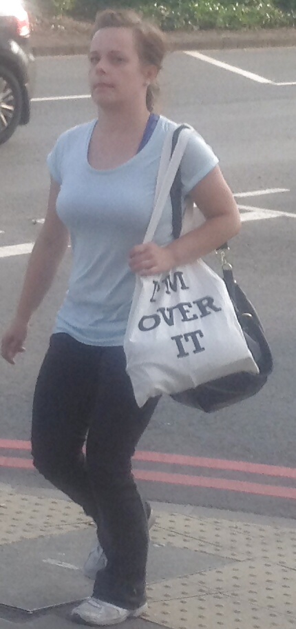 She's not over it haha