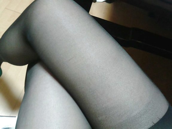 My girl friend's sexy pantyhose and feet #35031400