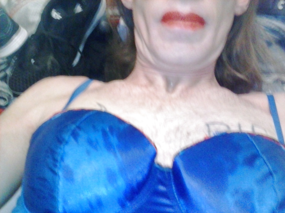 Blue corset #26966129