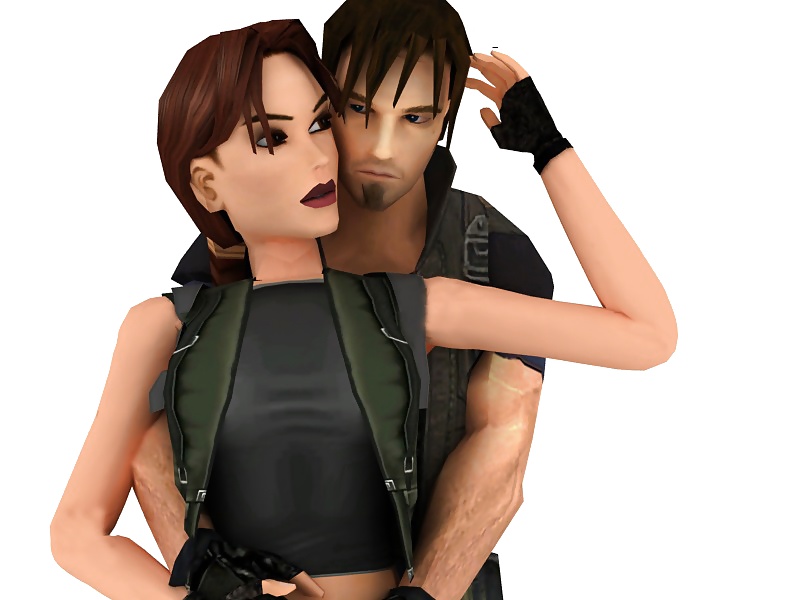 Lara croft & kurtis trent
 #40593202