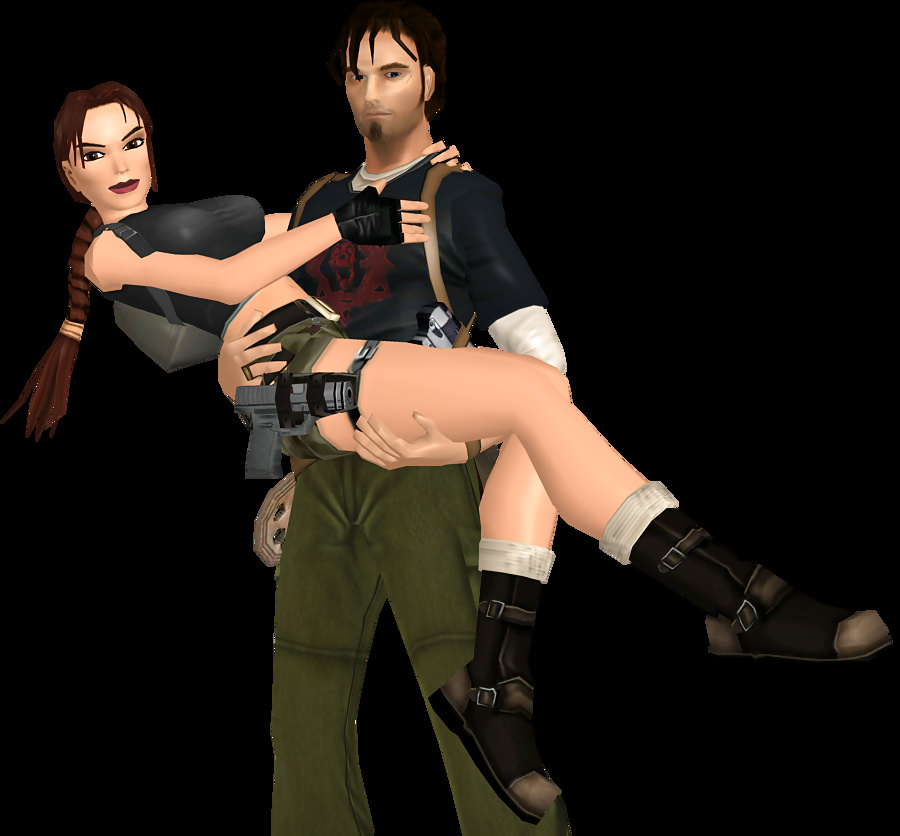 Lara Croft & Kurtis Trent #40593412