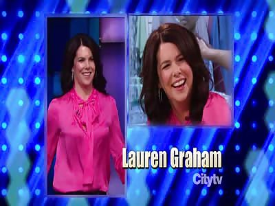 Lauren graham - blusa de raso rosa
 #24720758
