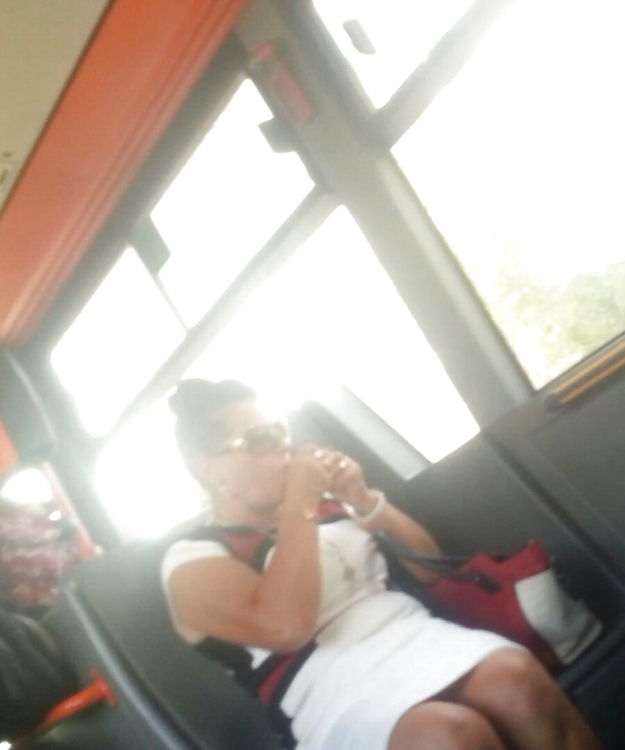 Spy sexy old + young ass and face in bus romanian #30833759