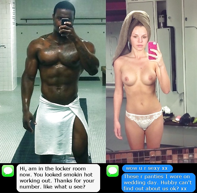 Foto di donne bianche che mandano messaggi agli amanti neri 4
 #40206567