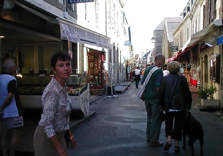 FRENCH NADINE flashing at Concarneau 2003  #27121566