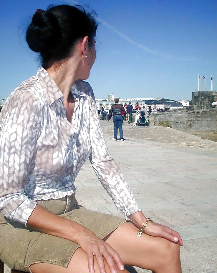 FRENCH NADINE flashing at Concarneau 2003  #27121947