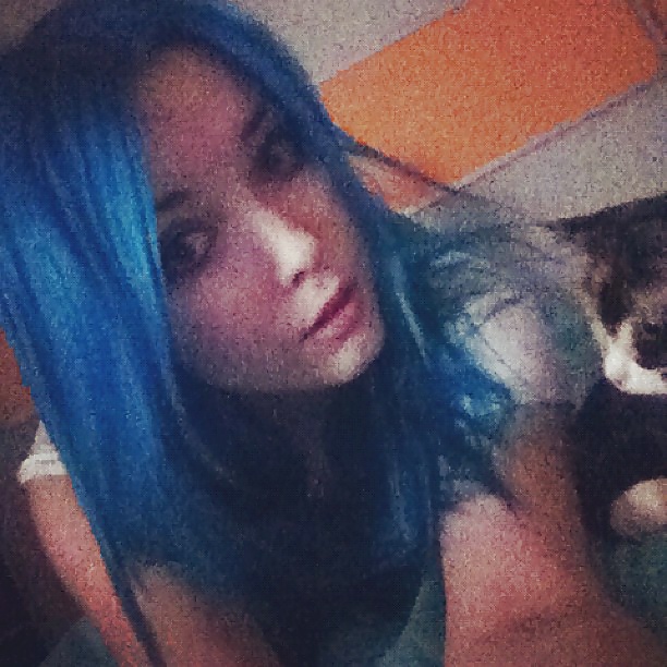 Blaue Haare #39357477