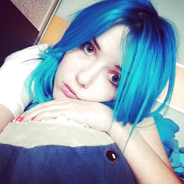Blue Hair #39357483