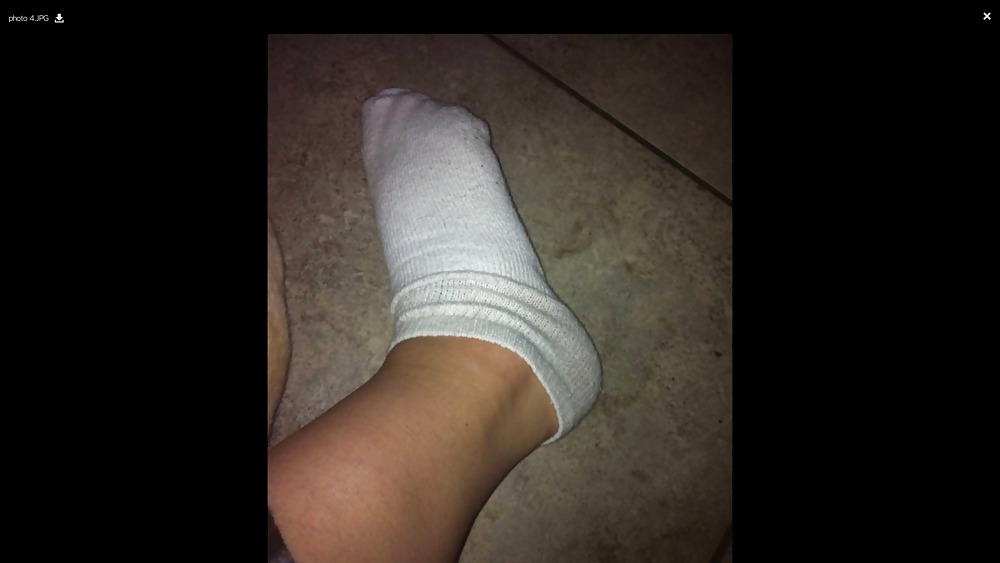 Sexy trailer nikki white ankle socks #35930852