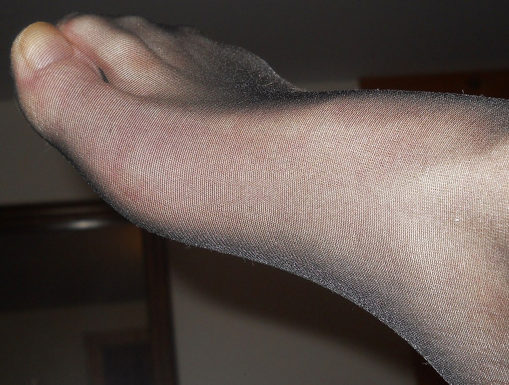Sexy nylon feet #37169839