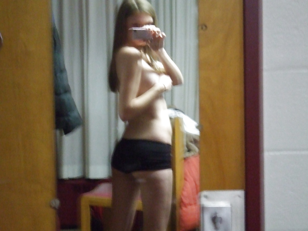 Teen college girl pose guck suck lingerie #30064564