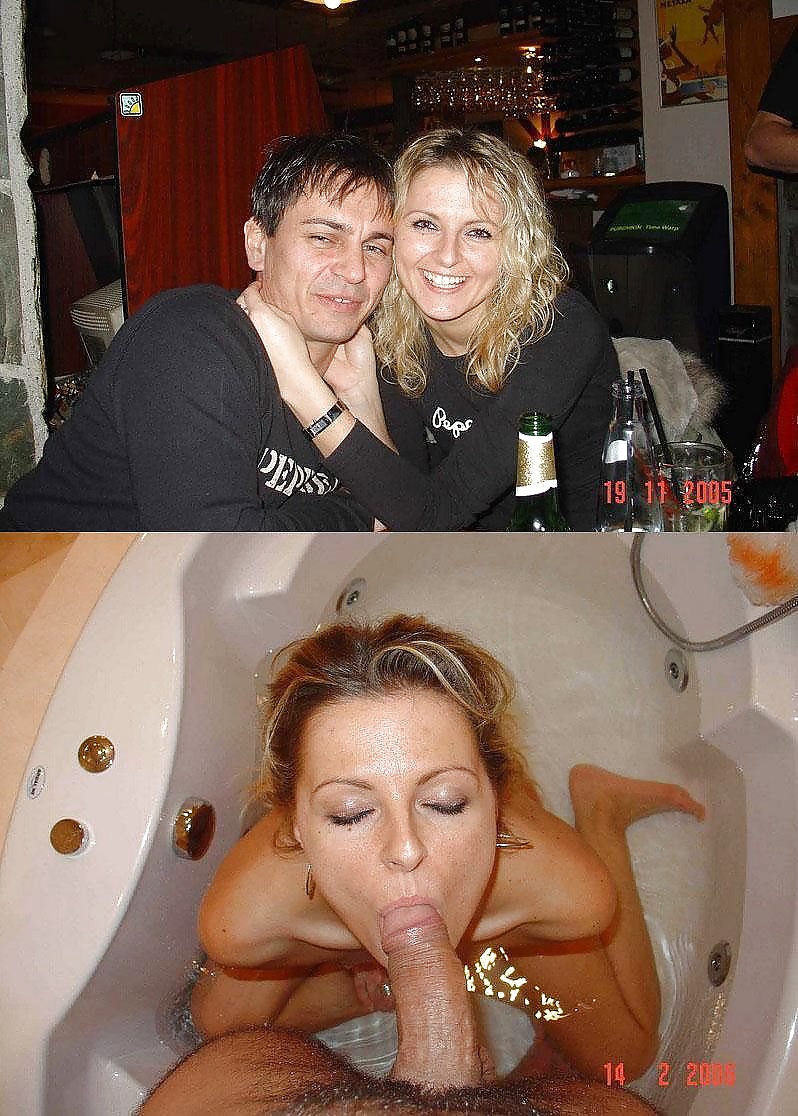 Exposed Slut Wives - Before and After 5 #25697367