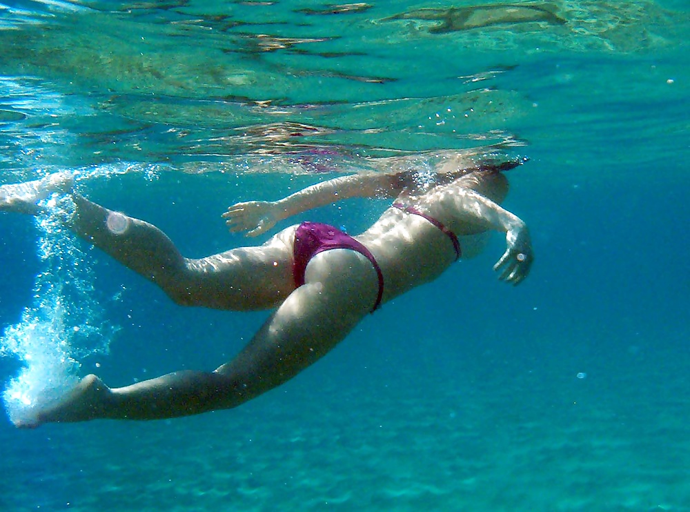 Underwater bikini #34184520