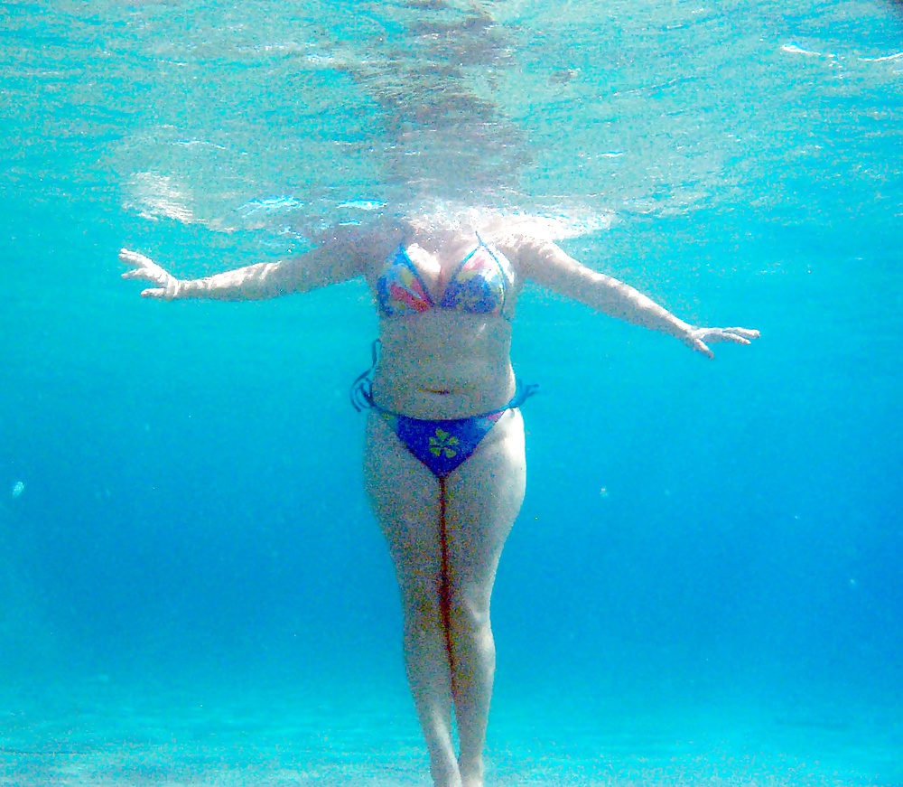Underwater bikini #34184528
