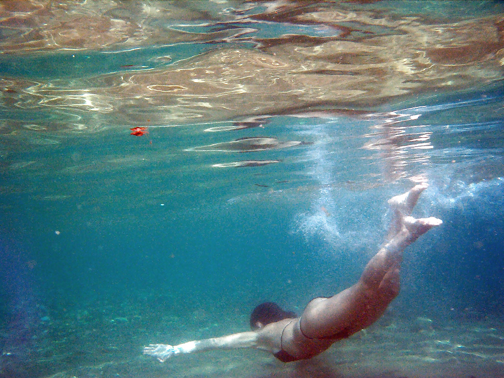 Underwater bikini #34184562