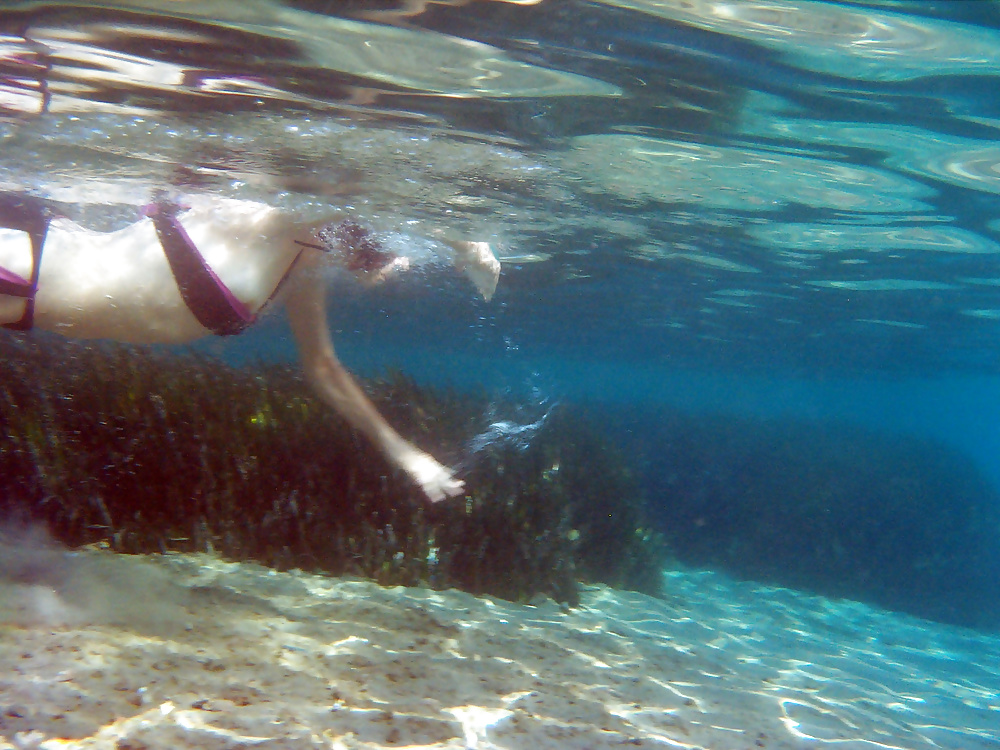 Underwater bikini #34184572