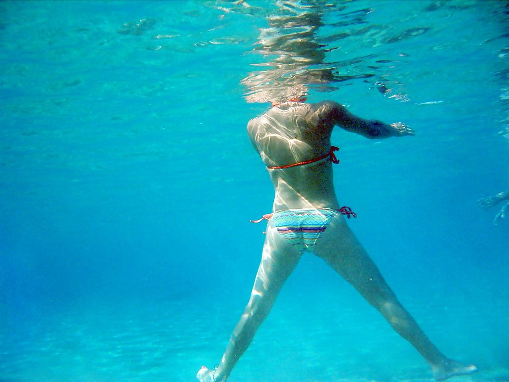 Underwater bikini #34184576