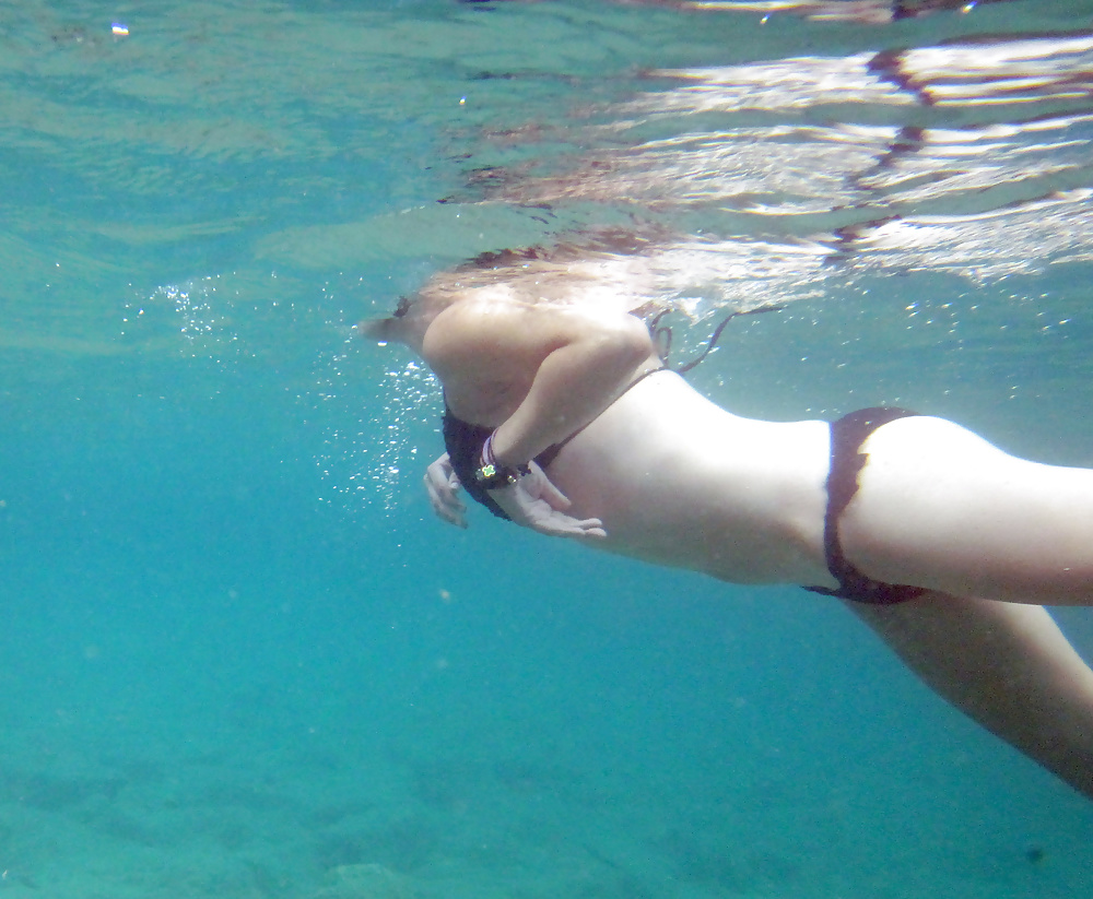 Underwater bikini #34184586