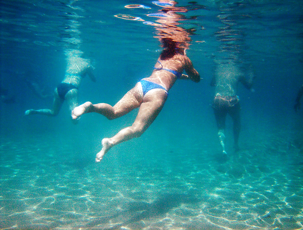 Underwater bikini #34184603