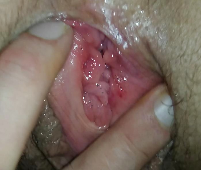 Extreme close ups of my wife gaping and cumming #29433673