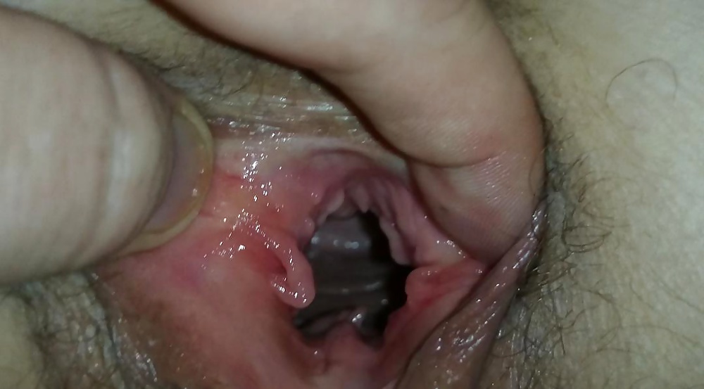 Extreme close ups of my wife gaping and cumming #29433693