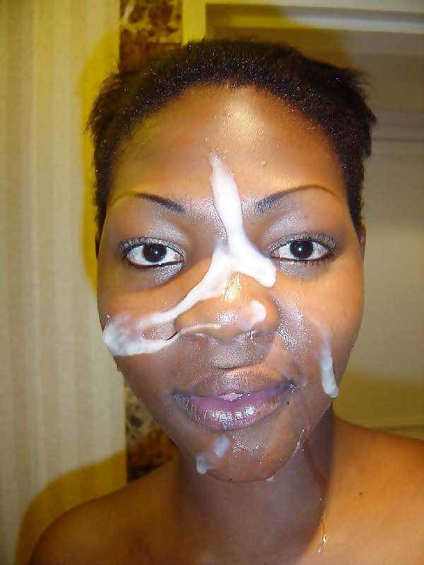 Amateur Black Girl facials #29680892