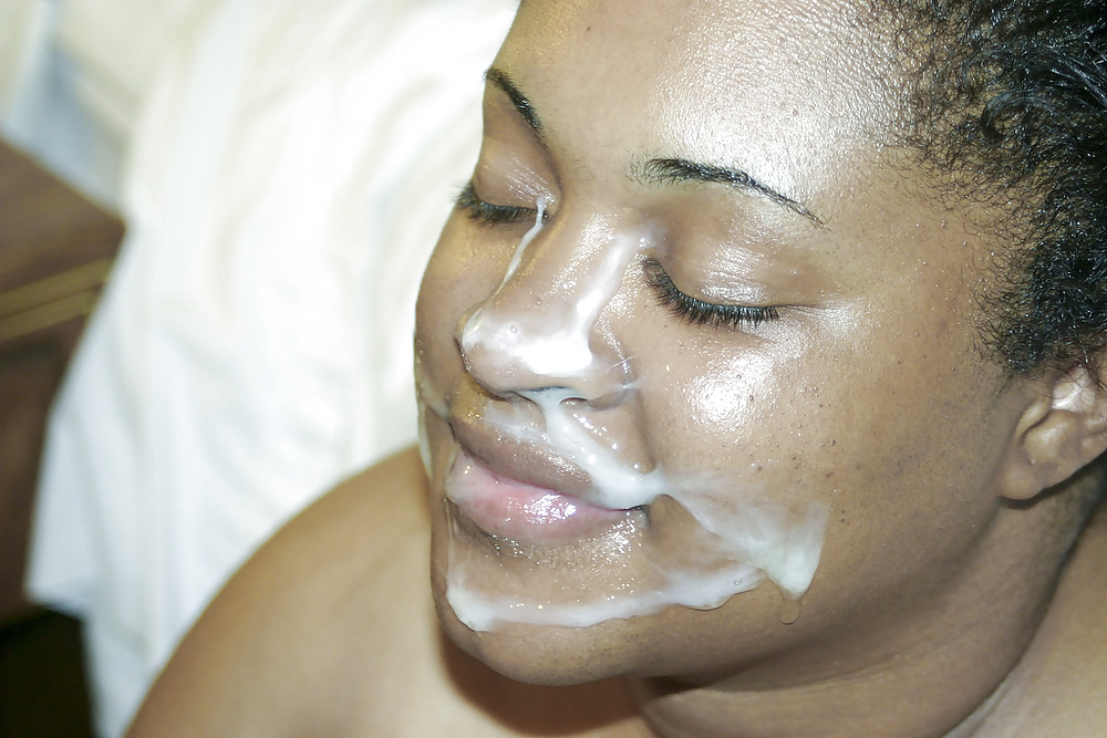 Amateur Black Girl facials #29681009