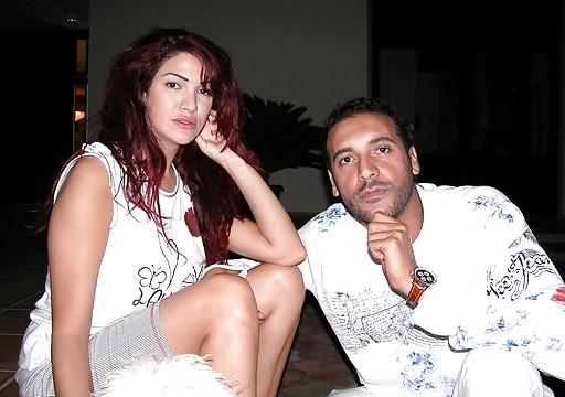 El hijo de Kadhafi y su novia de vacaciones 
 #31341905