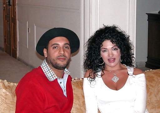 Kadhafi's son and his girlfriend holidays  #31341912