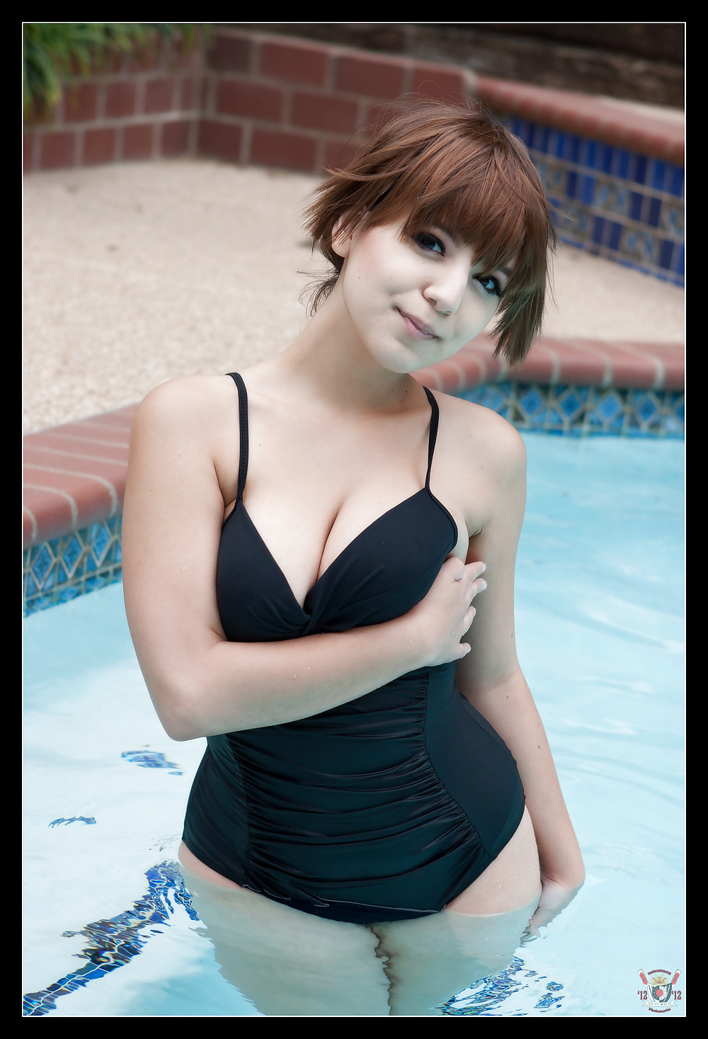 Kasumi Bikini Und Einem Stück #40280114