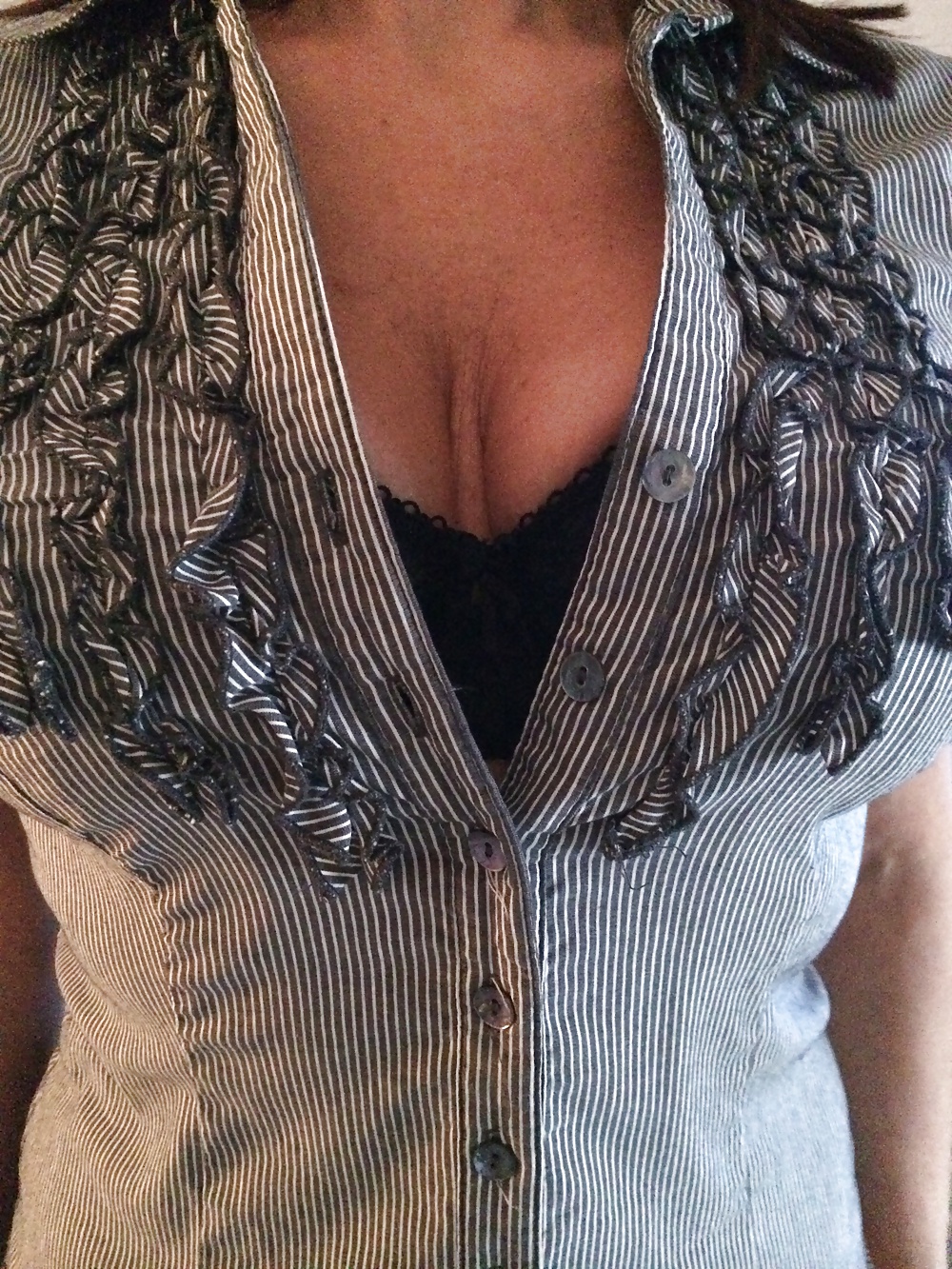 Tryd on an old blouse does it still fit? or a little tight? #25969894