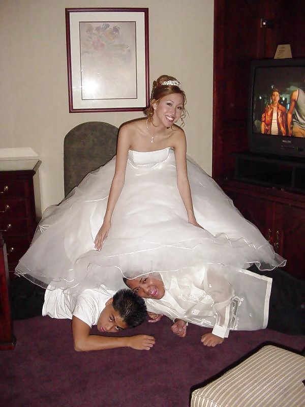 Under Wedding Dress #40805022