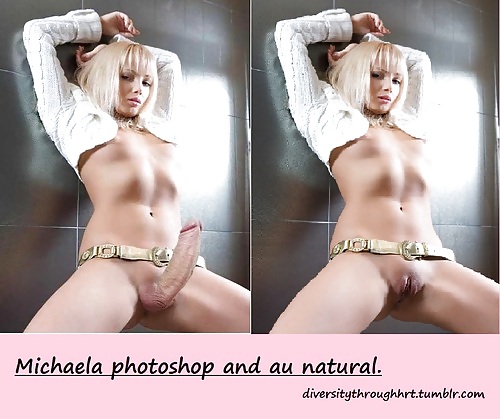 Fake Photoshop Transwomen Shemale Tranny #23611436