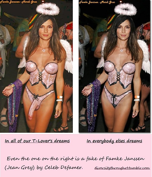 Fake Photoshop Transwomen Shemale Tranny #23611446