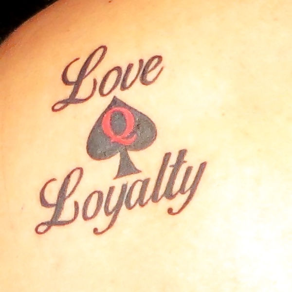 My Permanent Branding as a Queen of Spades #25323022