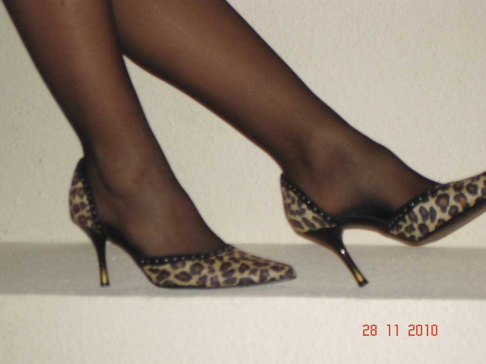 à Talons Hauts, Bas, Nylons Et Plus #33236749