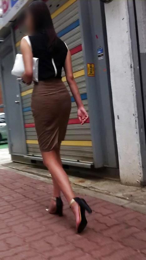 Beautiful korean women in public #34628763