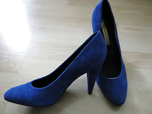 Blaue Pumps  #34061700