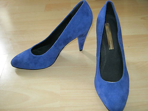 Blaue Pumps  #34061707