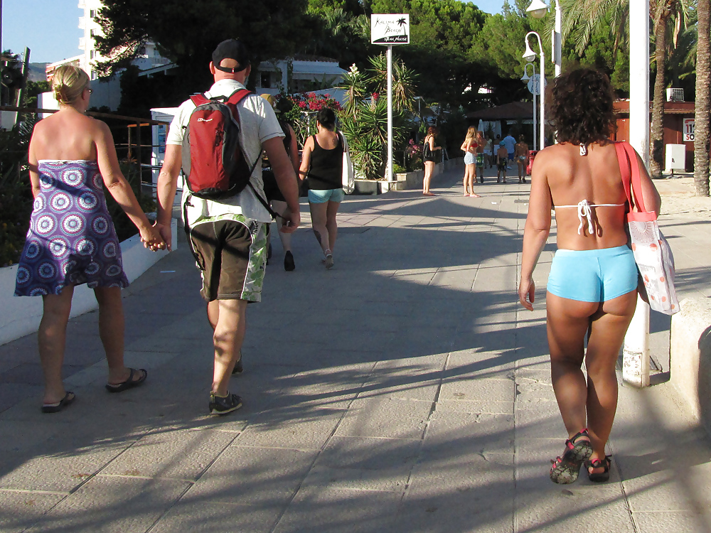 Thongs and hot pants on European beaches #36236264