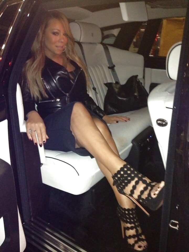 Wanking to Mariah Carey & her feet #36682972