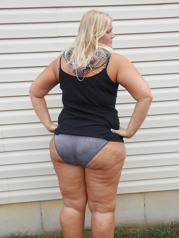 Hübsche Blondine Fat Ass - 4 #24769550