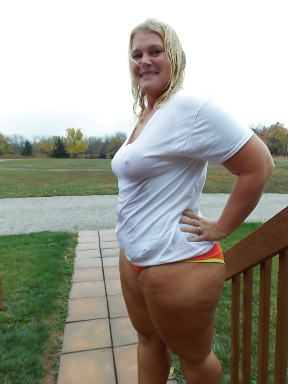Hübsche Blondine Fat Ass - 4 #24769607