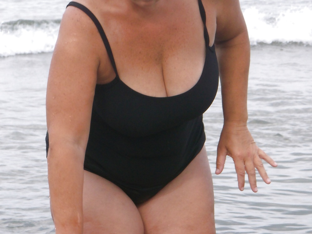 Wifes Big Beach Tits #28759221