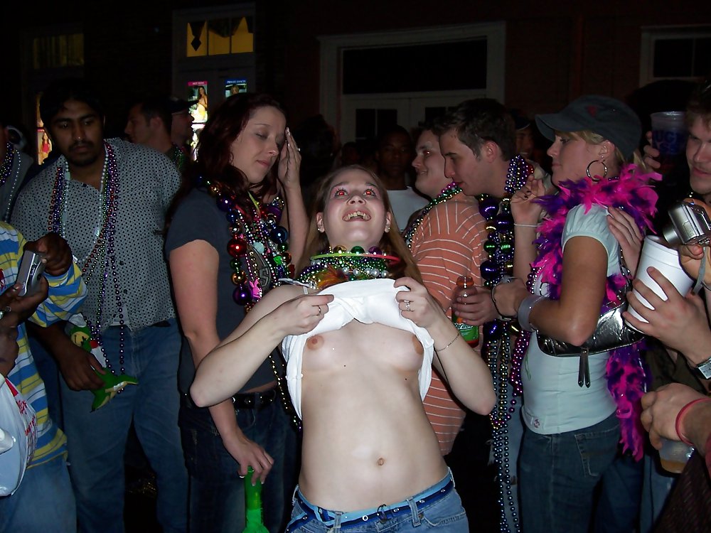 Mardi Gras girls flashing their boobs #35614457