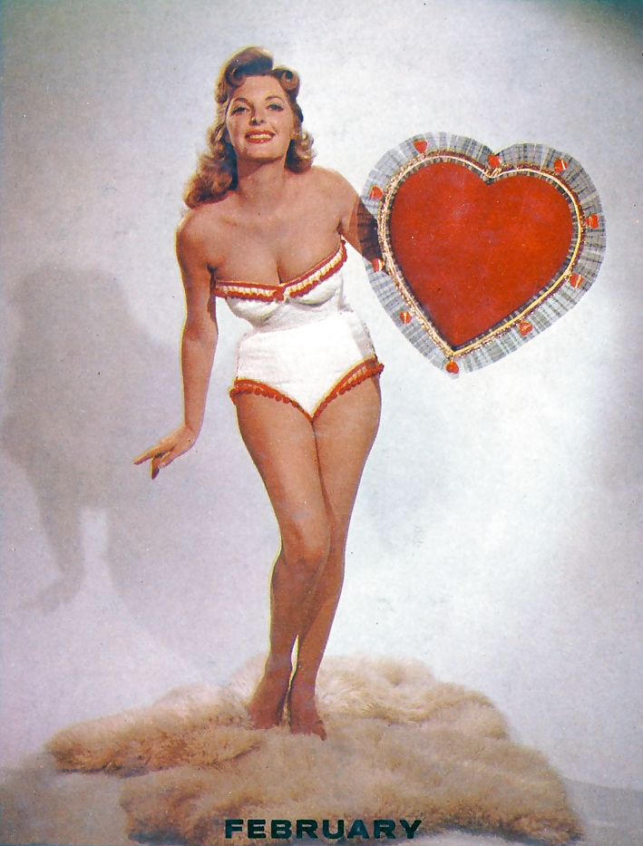 Julie london - scatti di pin up per l'album delle ragazze del calendario del 1956 
 #23149784