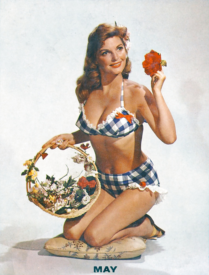 Julie london - fotos de pin up para el álbum de chicas de calendario de 1956 
 #23149808