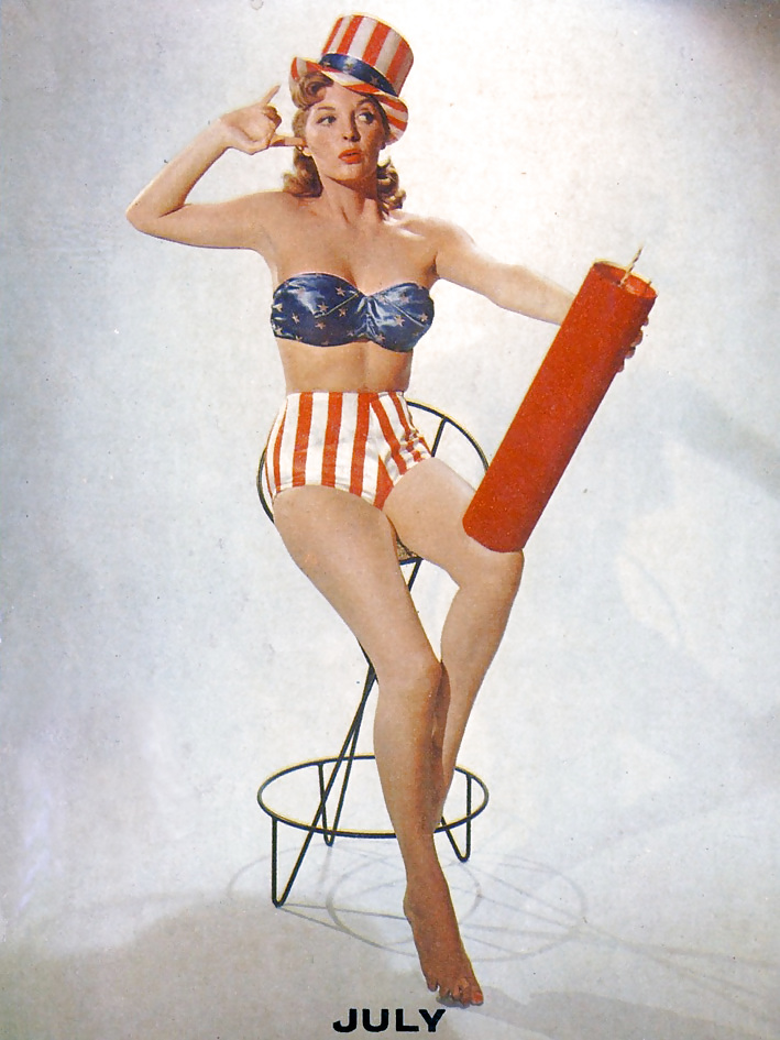 Julie London - Pin Up Shots For 1956 Calendar Girl Album  #23149823